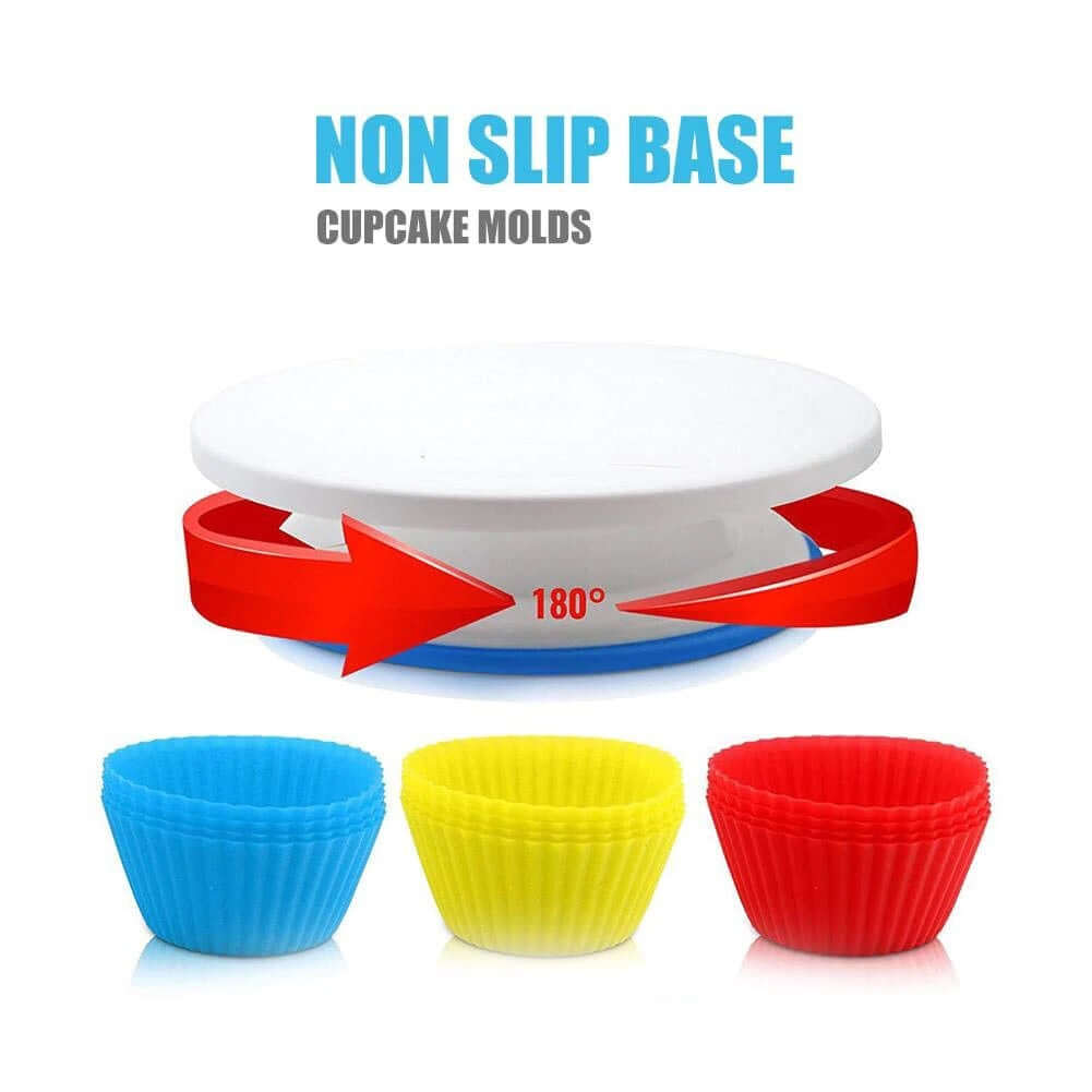Cake turntable included