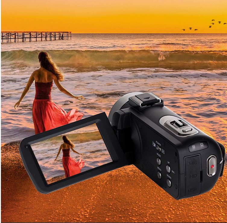 Wifi Video Camera 4K Camcorder Portable