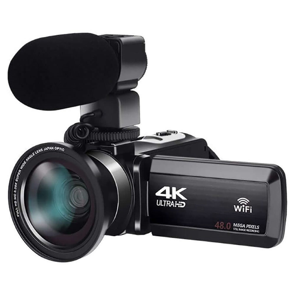 Wifi Video Camera 4K Camcorder Portable