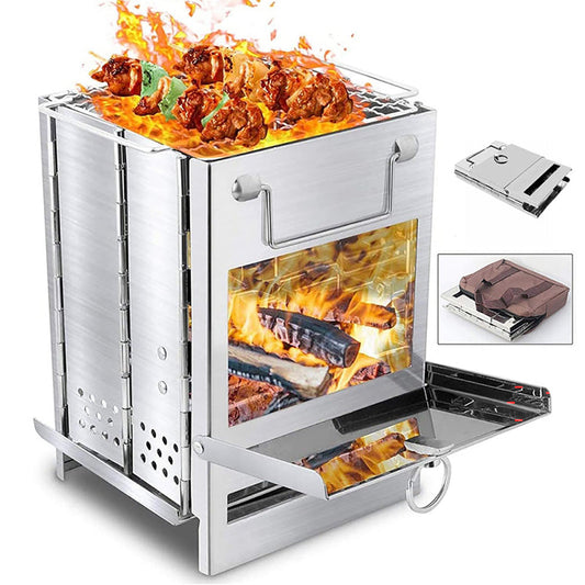 foldable camping stove grill