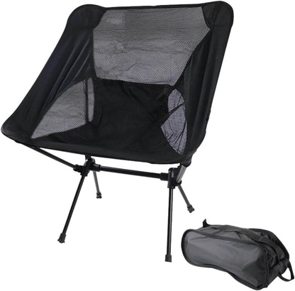 Camping chair with carrying bag