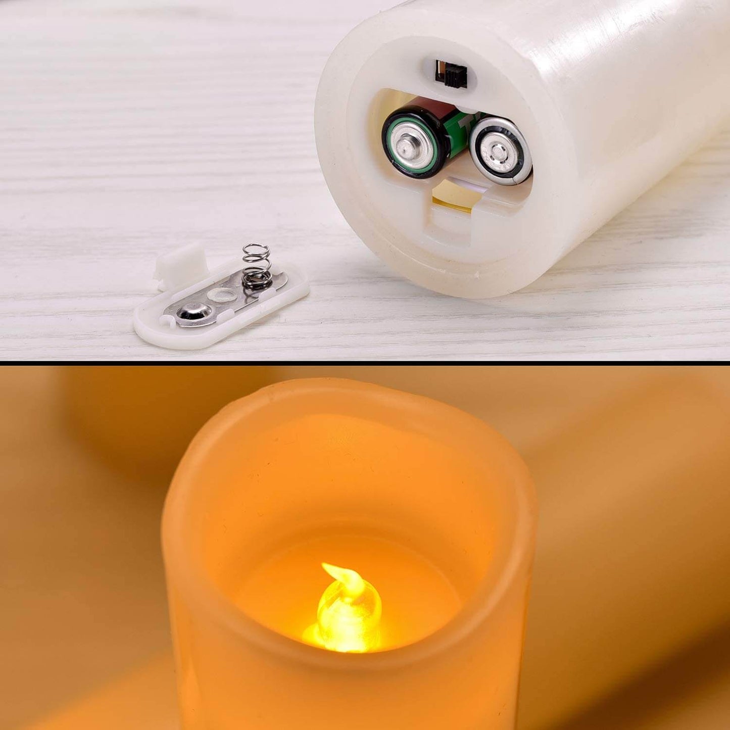 Flameless Candles Battery Operated With Remote