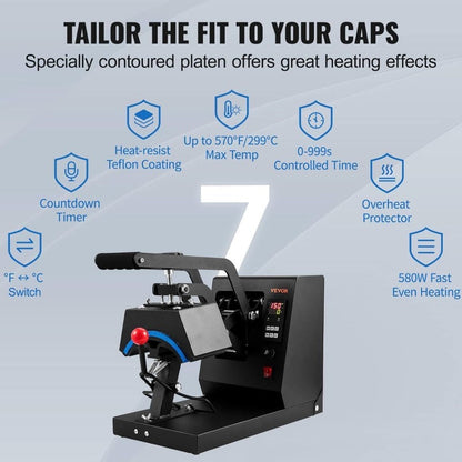 digital timer heat press