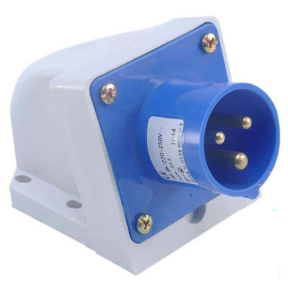 16 amp caravan male inlet socket