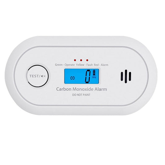 Carbon monoxide detector alarm