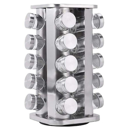 rotating spice rack stand