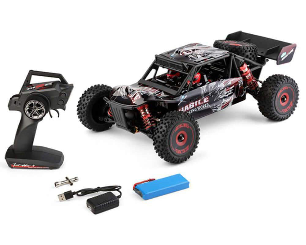 High speed RC car racing