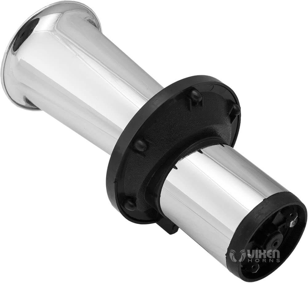 12V air horn mounted view