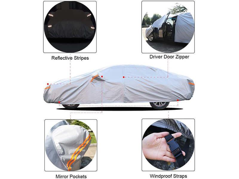 Breathable car cover material