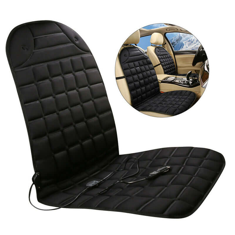 12V Heated Car Seat Cushion Cover Seat Heater Warmer Winter - The Shopsite