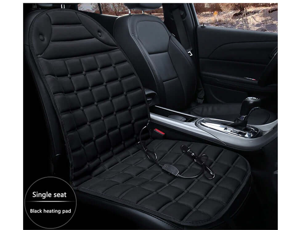 12V Heated Car Seat Cushion Cover Seat Heater Warmer Winter - The Shopsite