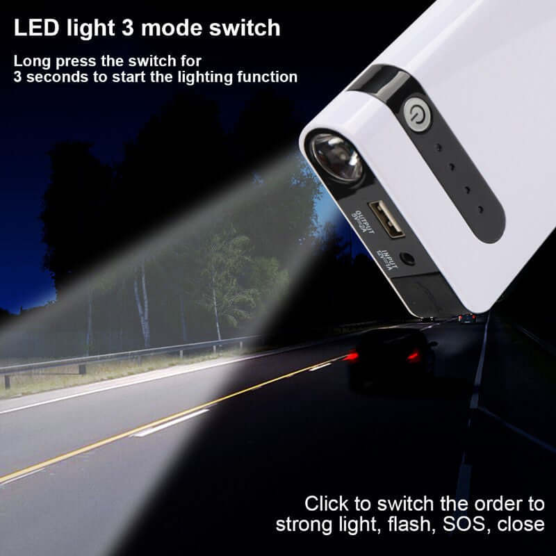 Car Jump Starter Power Bank Booster - The Shopsite