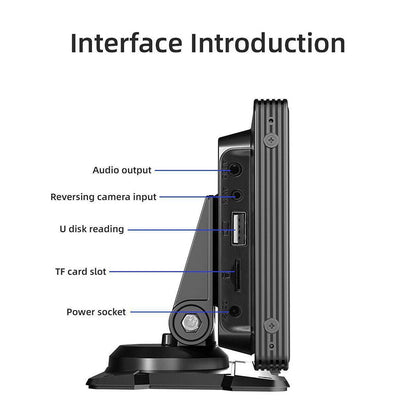 car stereo with reversing camera