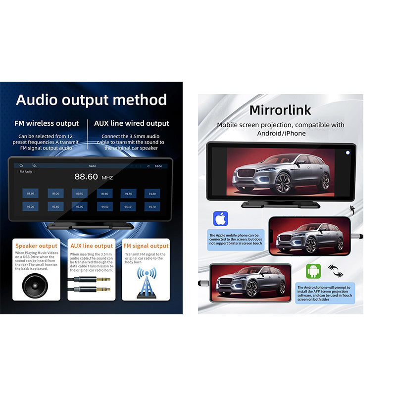 car MP5 player with Bluetooth