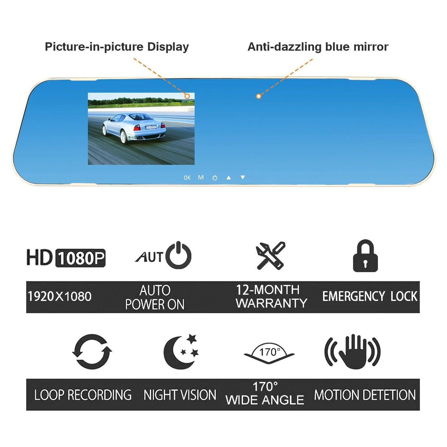 Dash Cam Car Camera Recorder