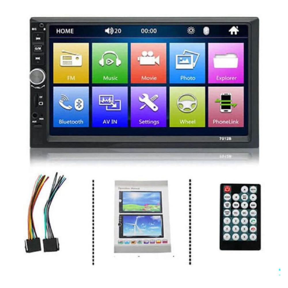 7 inch double DIN car stereo