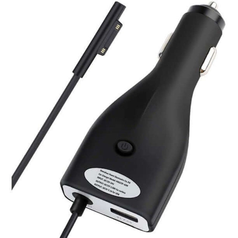 Microsoft Surface Pro 3 Charger Car Charger - The Shopsite