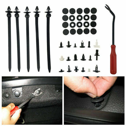 car bumper clips