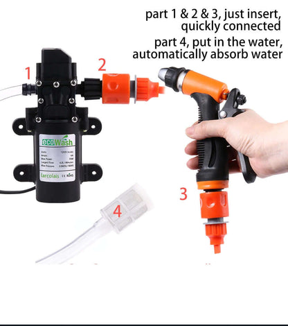 Car Washer 12V Gun Pump High Pressure - The Shopsite