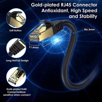LAN Cable CAT7 Ethernet Cable 5 Meter
