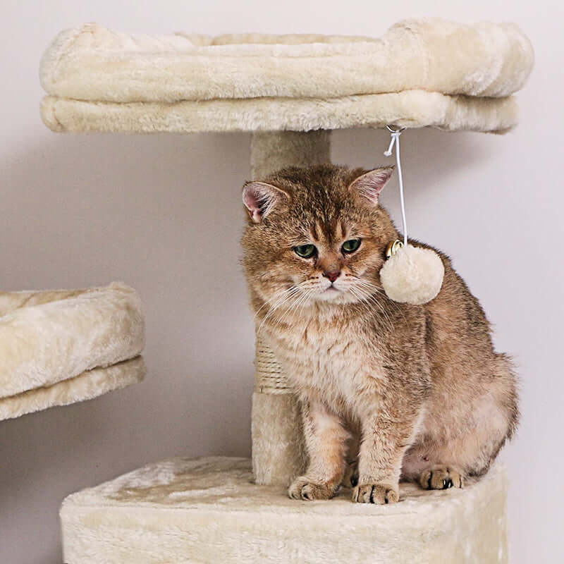 Cat Tree 150CM with Scratching Posts Hammock - The Shopsite
