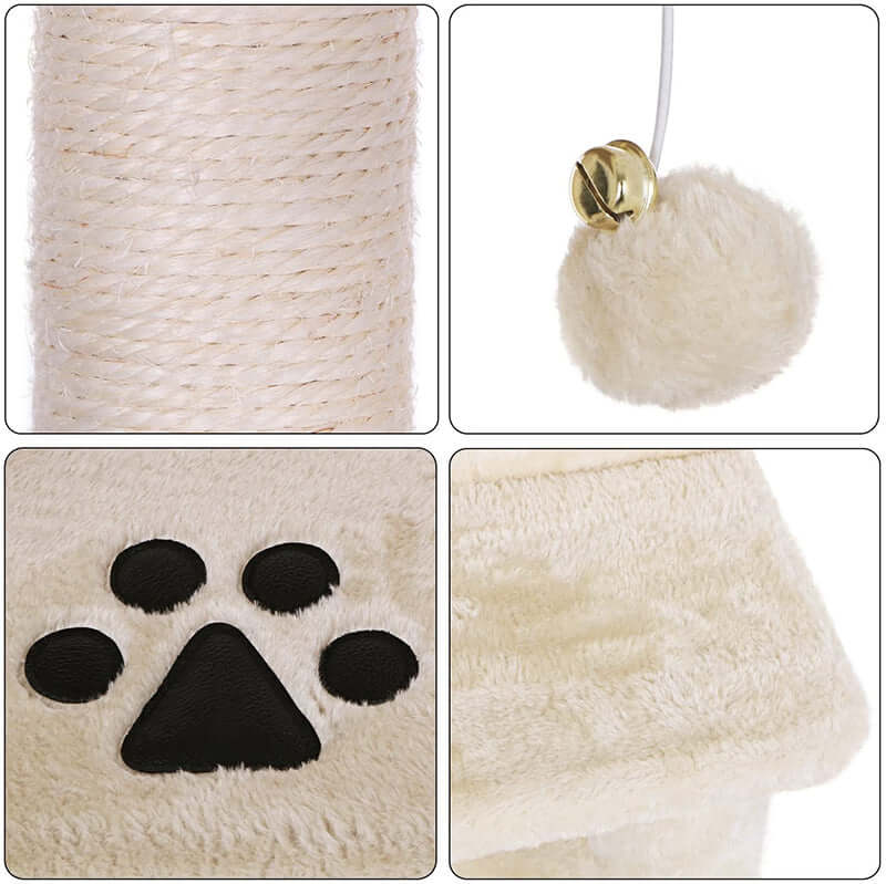 Cat Tree 150CM with Scratching Posts Hammock - The Shopsite