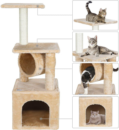 Cat Tree House 93cm