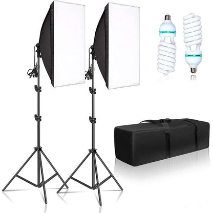 Softbox Lighting Kit Professional Photography Light Studio Kits