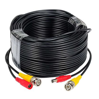 10 meter CCTV BNC video power cable