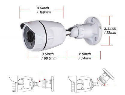 Security Camera System 4 Camera