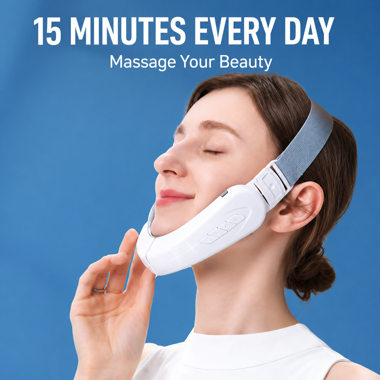 Mini V-Face Shaping Device – Hands-Free Facial Massager
