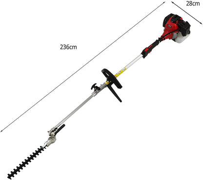 High-Powered 62Cc Brush Weed Cutter Saw Hedge Trimmer 4 In 1 - The Shopsite