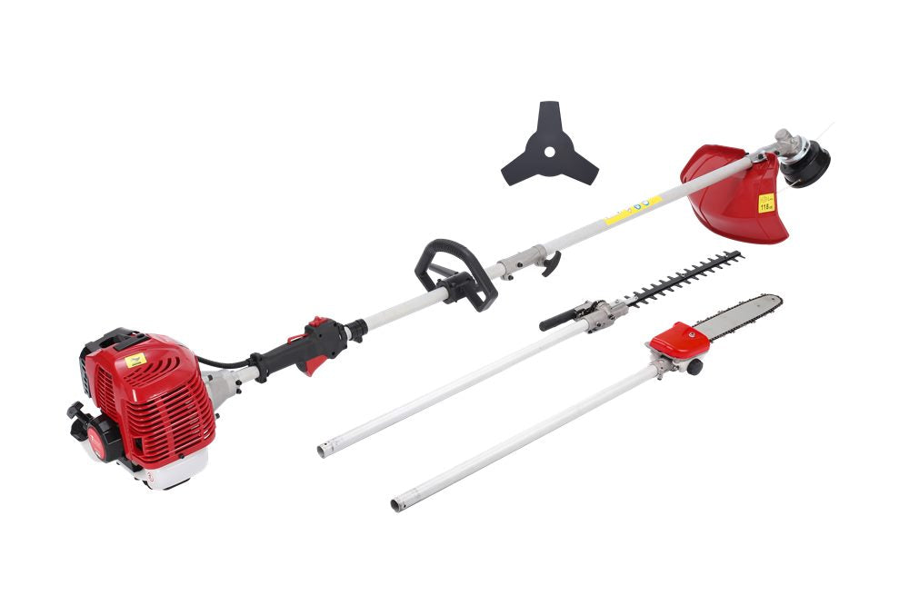 High-Powered 62Cc Brush Weed Cutter Saw Hedge Trimmer 5 In 1 - The Shopsite