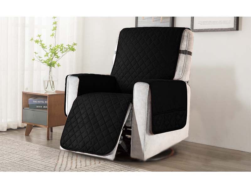 Recliner Chair Cover Sofa Slipcover Couch Protector with Non Slip Strap - The Shopsite
