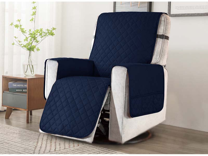 Recliner Chair Cover Sofa Slipcover Couch Protector with Non Slip Strap - The Shopsite