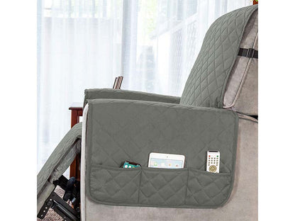 Recliner Chair Cover Fitted Small Sofa Slip Cover - The Shopsite