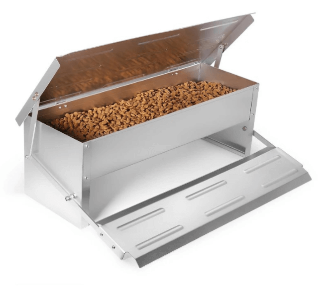 easy clean poultry feeder