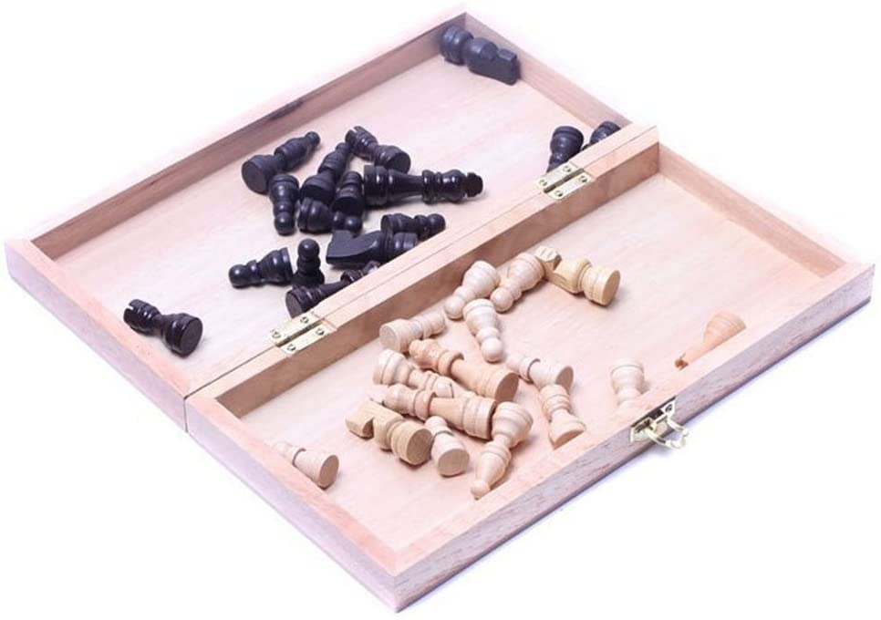 Chess Board Set Folding Wooden - The Shopsite