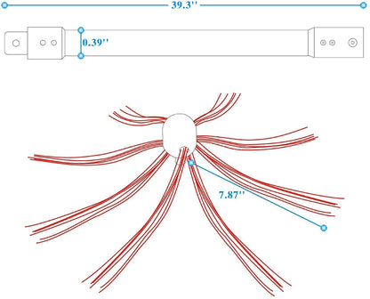 Flexible Dryer Vent Chimney Cleaner Kit