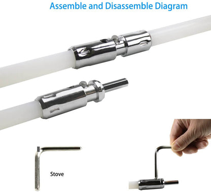 Flexible Dryer Vent & Chimney Cleaner Kit - The Shopsite