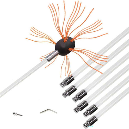 Flexible Dryer Vent Chimney Cleaner Kit