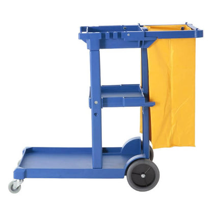 janitors cart with compartments