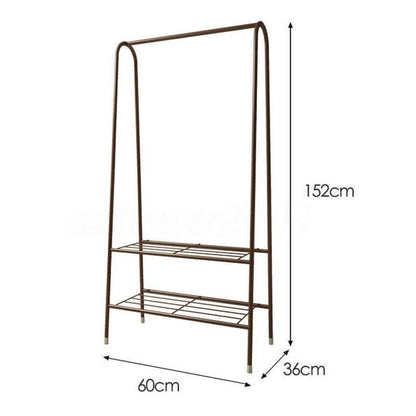Cloth Rack Garment Rack Coat Shoes Organizer - The Shopsite