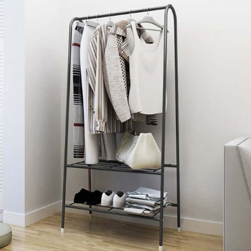 Cloth Rack Garment Rack Coat Shoes Organizer - The Shopsite