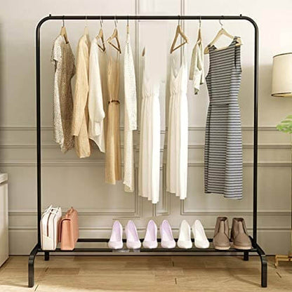 Cloth Rack Garment Rack Metal Black - The Shopsite