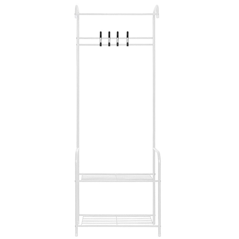 White cloth rack full view