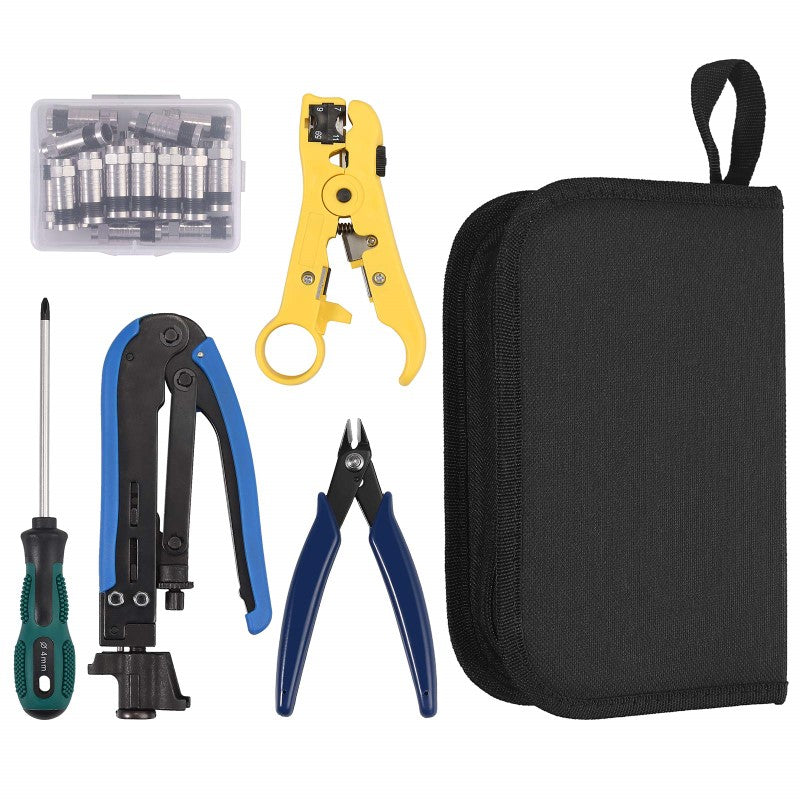 crimper for RG6 cables