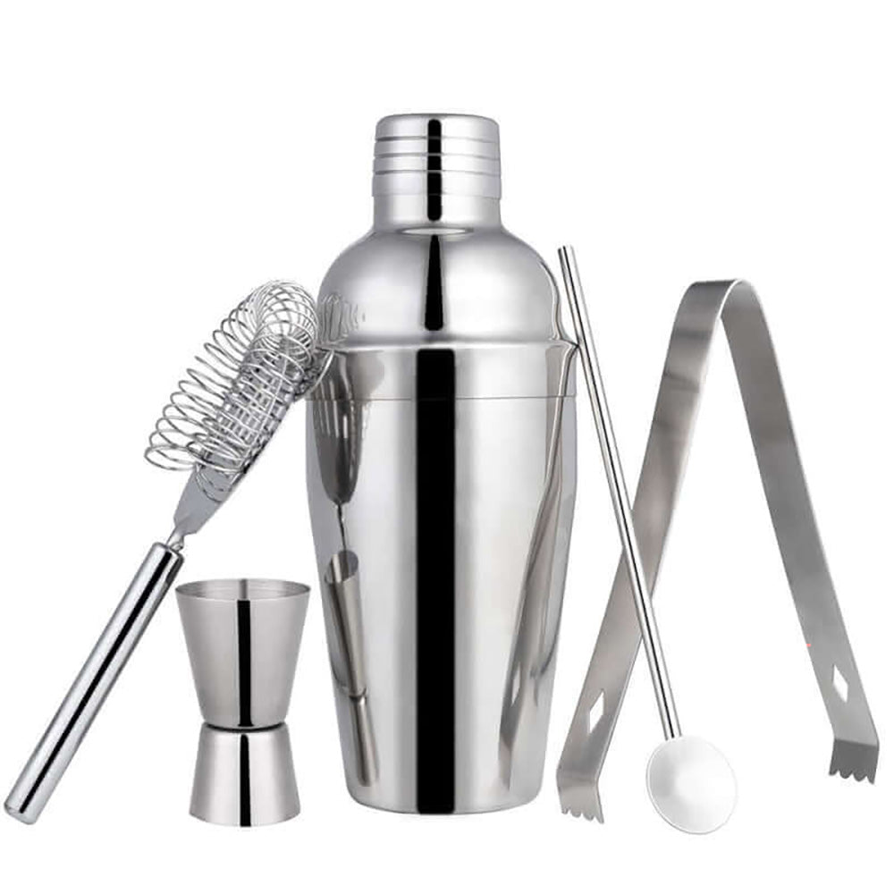 Cocktail Shaker 750Ml Set Bar Drink Mixer Kit Stainless Steel