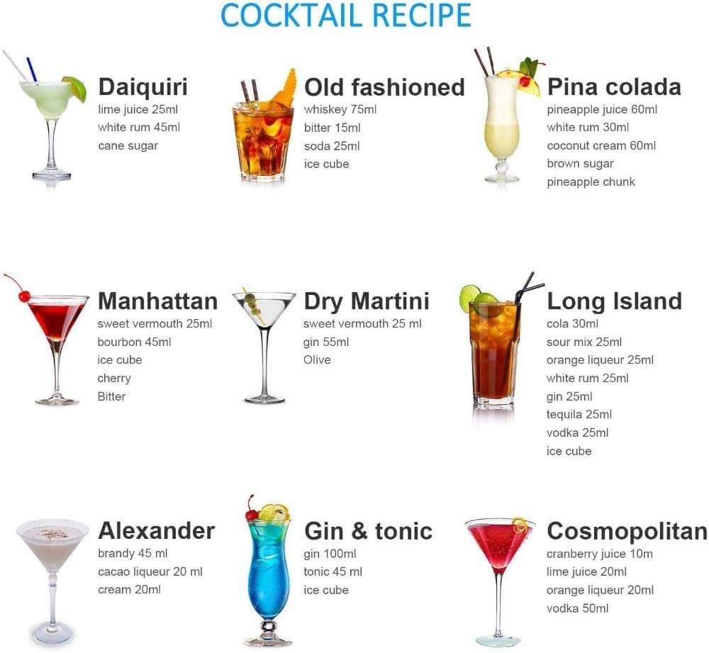 Cocktail Shaker Set Bartender Kit - The Shopsite