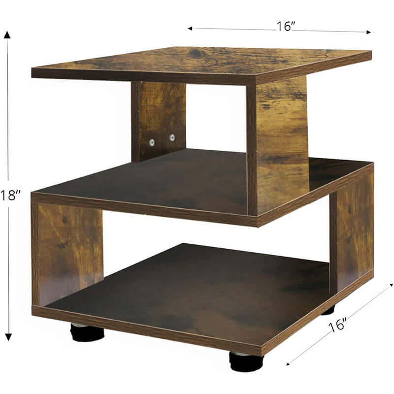 Coffee Table Rustic Wood - The Shopsite